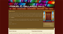 Desktop Screenshot of drgallardo.com